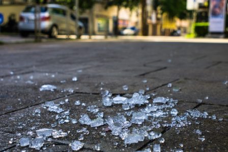 broken glass