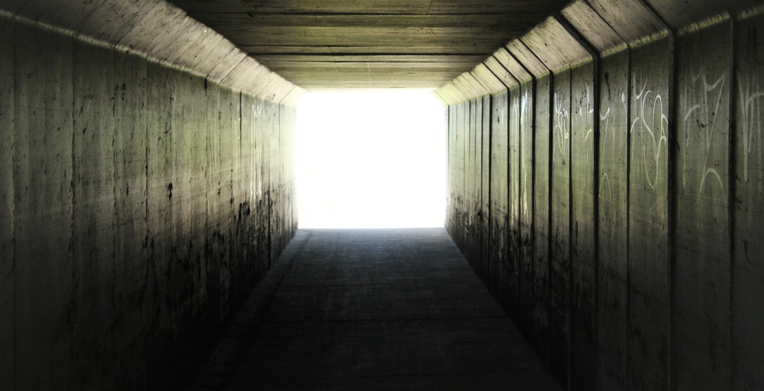 light at end of tunnel